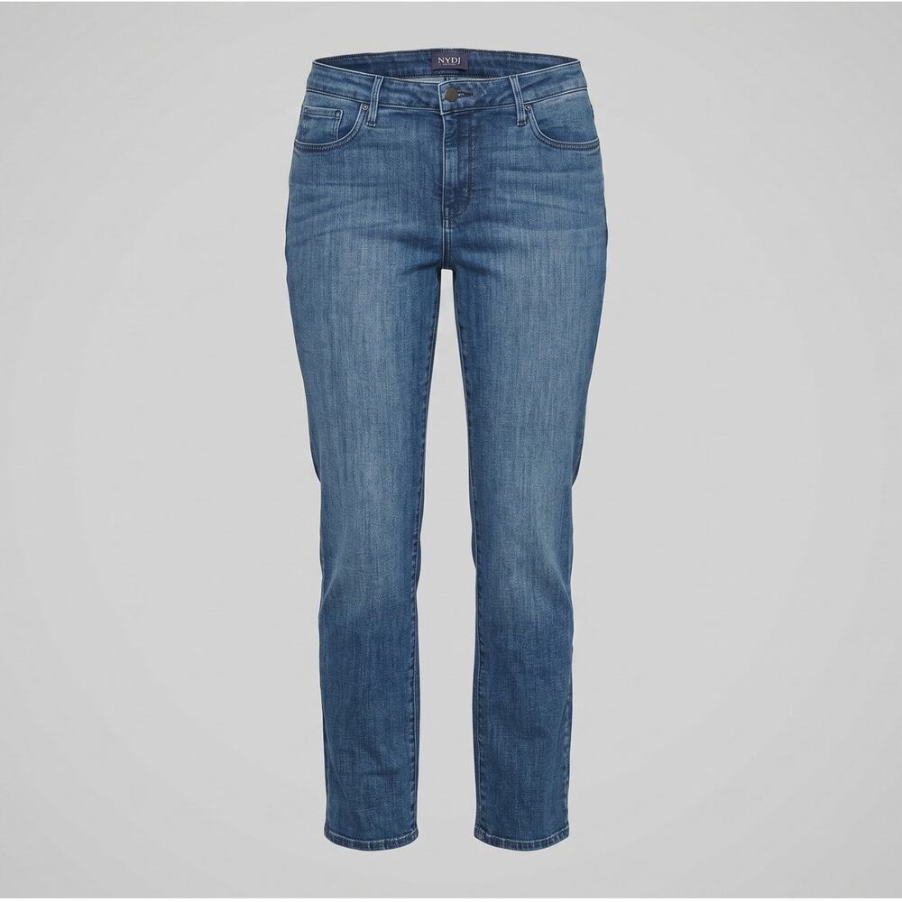 NYDJ Women's 12 Minimalist Staple Soft Norm Sheri Slim Lift Tuck Denim Jeans